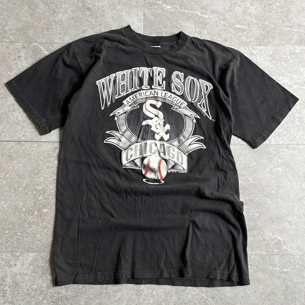 Vintage 1992 Logo 7 Chicago White Sox MLB T-Shirt Size L